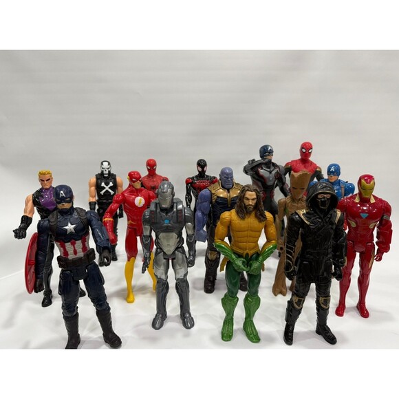 MARVEL AVENGERS ENDGAME TITAN HERO SERIES ACTION FIGURES 13 Figures + 2 Figures - Picture 2 of 12
